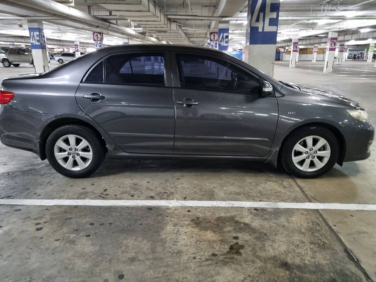 Toyota Corolla 2008 1.6 Sedan เบนซิน ไม่ติดแก๊ส เกียร์อัตโนมัติ เทา รูปที่ 3