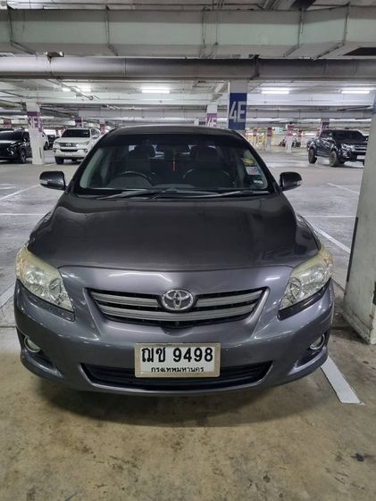 Toyota Corolla 2008 1.6 Sedan เบนซิน ไม่ติดแก๊ส เกียร์อัตโนมัติ เทา