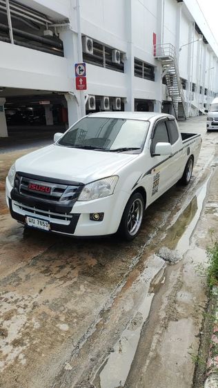 Isuzu D-MAX 2012 2.5 S Pickup ดีเซล ไม่ติดแก๊ส เกียร์ธรรมดา ขาว รูปที่ 3