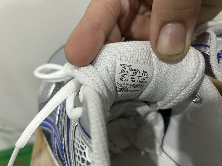 Asics gel ds triner 14 size 11.5 us 29 cm รูปที่ 6