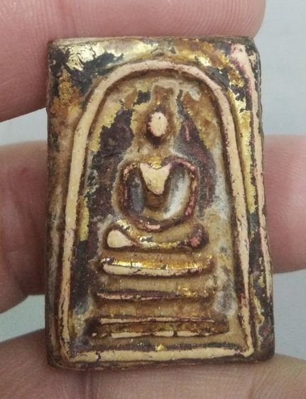 75418-พระสมเด็จเนื้อผงทาชาด ลงรักเก่า รูปที่ 2