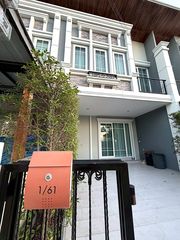ให้เช่า ทาวน์โฮมสไตล์อังกฤษ 2 ชั้นครึ่ง บ้านไทป์ใหญ่สุด 120 ตรม โกลเด้นทาวน์ เชียงใหม่ กาดรวมโชค