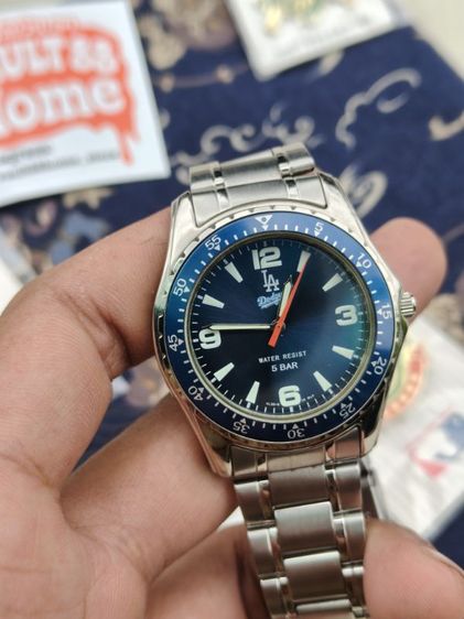 ⌚⚾Vintage 2006 MLB LA Dodgers Watch by Citizen CBM + 10pcs MLB Pins Set  นาฬิกาพร้อมเข็มกลัด 10 ชิ้น MLB แท้ รูปที่ 3