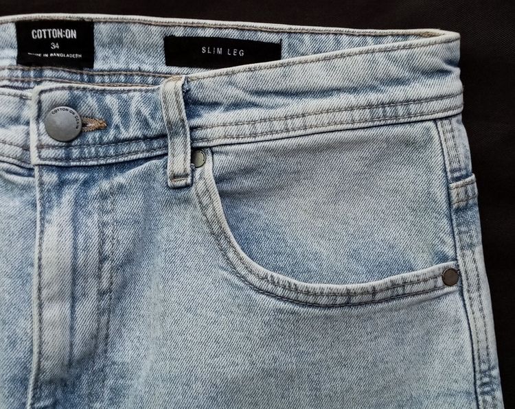 ยีนส์ COTTON ON DENIM (SLIM) รูปที่ 8
