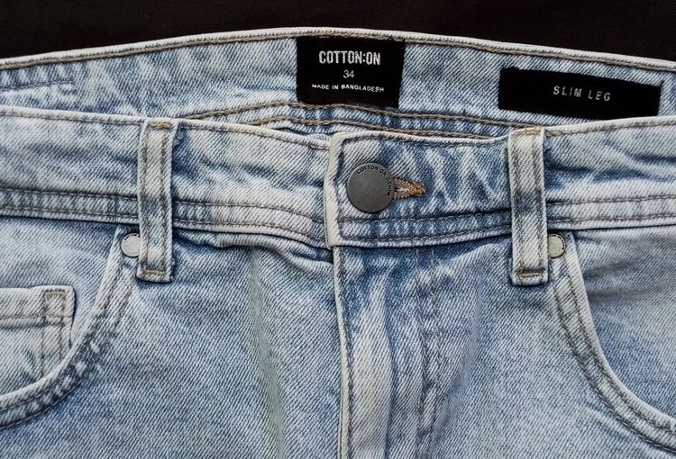 ยีนส์ COTTON ON DENIM (SLIM) รูปที่ 7
