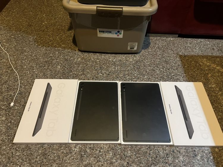 ขายSamsungTabS9PlusสีGray256กิ๊กRam12ยกกล่องจอสวยกริปหายากสภาพสวยๆใช้งานดีถูกๆๆๆๆๆ รูปที่ 2