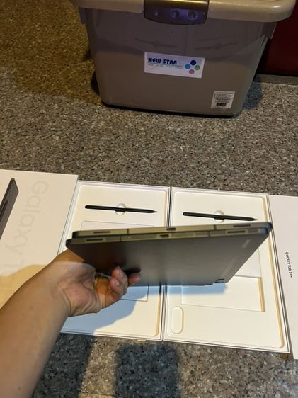 ขายSamsungTabS9PlusสีGray256กิ๊กRam12ยกกล่องจอสวยกริปหายากสภาพสวยๆใช้งานดีถูกๆๆๆๆๆ รูปที่ 4