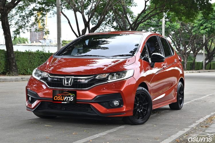 รถ Honda Jazz 1.5 RS i-VTEC สี ส้ม