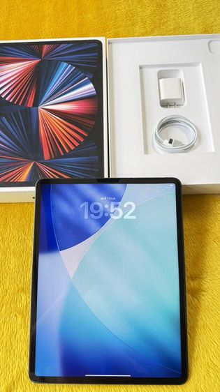 Apple 256 GB iPad Pro M1-12.9นิ้วGen5-256GB-Cellular-แบตติดเครื่องมา95