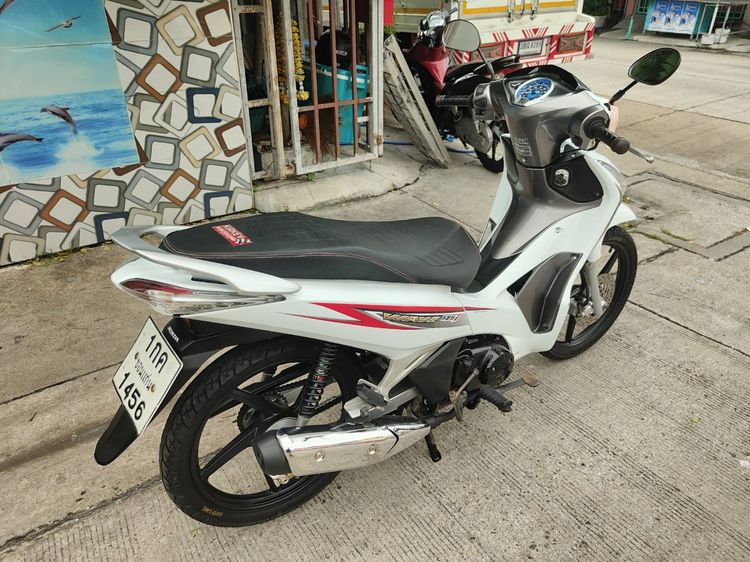 🛵ยังไงก็ขาย WAVE125 i ปี 56 เครื่องดี สีสวย สตาร์ทมือ รถบ้านเดิมๆ เล่มชุดโอนครบ+เปลี่ยนถ่ายน้ำมันเครื่องฟรี ส่งฟรี30 ก.ม รูปที่ 8