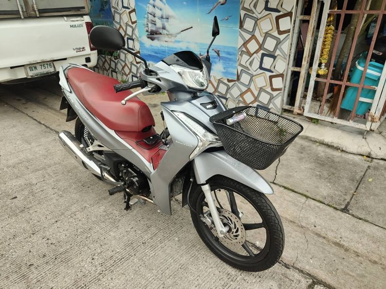 🛵ยังไงก็ขาย WAVE125 i ปี 64 เครื่องดี สีสวย สตาร์ทมือ รถบ้านเดิมๆ เล่มชุดโอนครบ+เปลี่ยนถ่ายน้ำมันเครื่องฟรี ส่งฟรี30 ก.ม รูปที่ 5