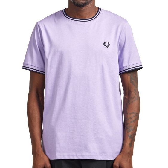 อื่นๆ อื่นๆ EU 42 อื่นๆ แขนสั้น เสื้อยืด Fred Perry สีม่วง