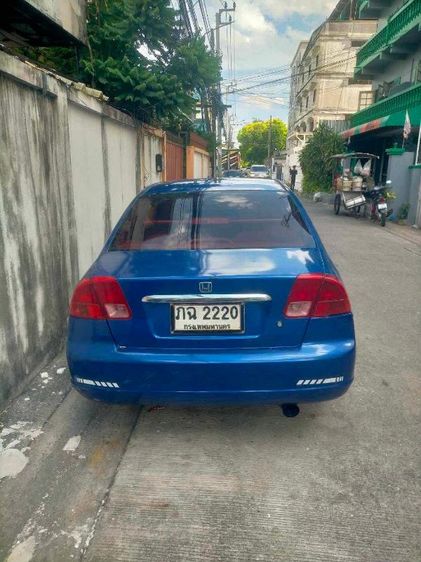 รถ Honda Civic 1.5 Hybrid สี น้ำเงิน