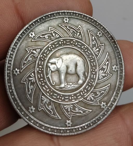 75431-เหรียญเพื่อการสะสม ช้างธรรมจักร หลังตราพระลัญจกรเศวตฉัตร ขนาดเส้นผ่าศูนย์กลางประมาณ 3.8 ซม ไม่ทราบเนื้อ รูปที่ 6