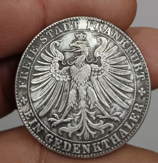 75461-เหรียญต่างประเทศเพื่อการสะสมประเทศเยอรมัน หลังอินทรีย์ ขนาดเส้นผ่าศูนย์กลางประมาณ 3.2 ซม ไม่ทราบเนื้อ รูปที่ 18