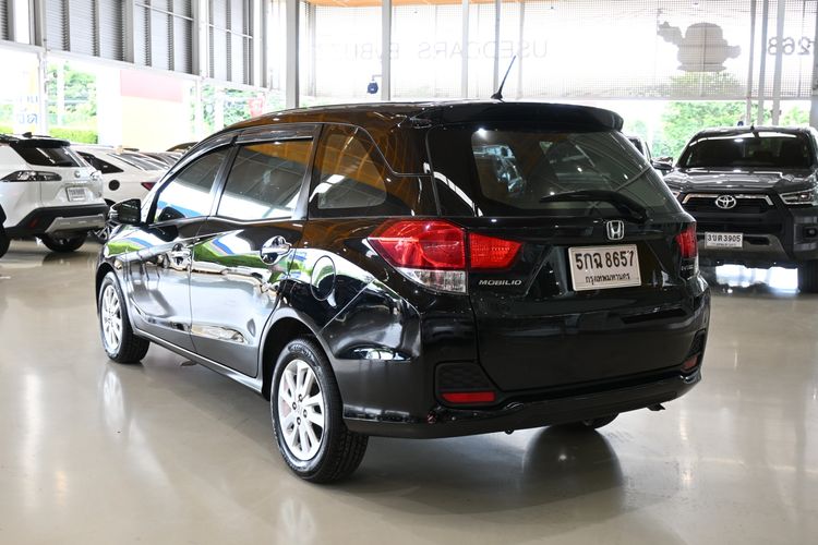 Honda Mobilio 2015 1.5 V Sedan เบนซิน ไม่ติดแก๊ส เกียร์อัตโนมัติ ดำ รูปที่ 4