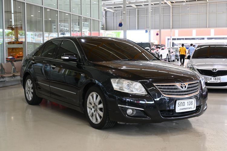 Toyota Camry 2007 2.4 V Sedan เบนซิน LPG เกียร์อัตโนมัติ ดำ รูปที่ 3