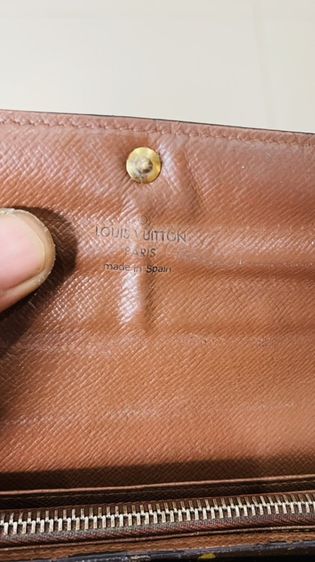 กระเป๋าสตางค์ LOUIS VUITTON Sarah Monogram Brown รูปที่ 5