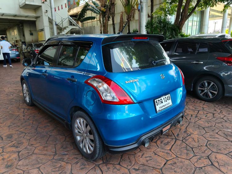 Suzuki Swift 2015 1.2 GA Sedan เบนซิน ไม่ติดแก๊ส เกียร์อัตโนมัติ ฟ้า รูปที่ 4