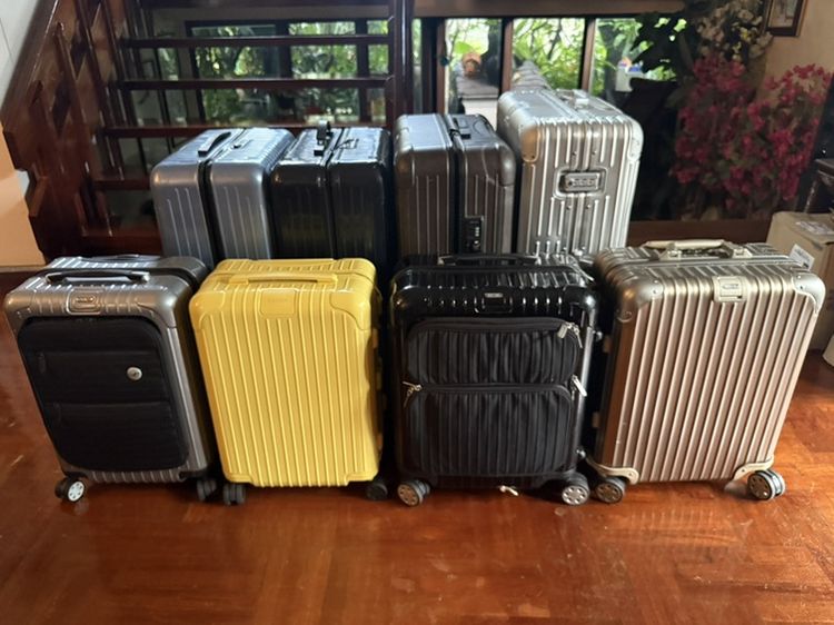 โล้ะขาย rimowa 8 ใบ มีทุกราคา ทุกสภาพ ทุกราคา พร้อมส่ง นัดรับได้ กทม. รูปที่ 2