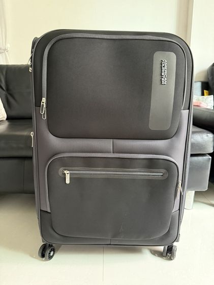 โพลีเอสเตอร์ ชาย ดำ ขาย กระเป๋าเดินทางแบบผ้า AMERICAN TOURISTER รุ่น MAXWELL 30 นิ้ว 81/30 EXP TSA ราคา 2,200 บาท