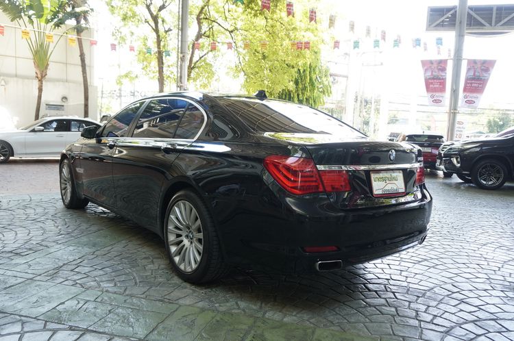 BMW Series 7 2010 740Li Sedan เบนซิน ไม่ติดแก๊ส เกียร์อัตโนมัติ ดำ รูปที่ 4