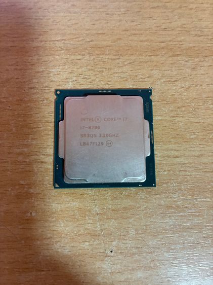 ซีพียู Intel Core I7 -8700 ความเร็ว 3.20GHz ซีพียูเจน 8  (6 คอร์ 12 เธรด) รูปที่ 4
