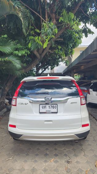 Honda CR-V 2015 2.0 E 4WD Sedan เบนซิน เกียร์อัตโนมัติ ขาว รูปที่ 3
