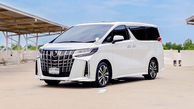 Toyota Alphard 2023 2.5 SC Utility-car เบนซิน ไม่ติดแก๊ส เกียร์อัตโนมัติ ขาว รูปที่ 3