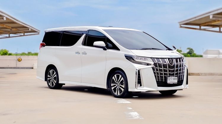 Toyota Alphard 2023 2.5 SC Utility-car เบนซิน ไม่ติดแก๊ส เกียร์อัตโนมัติ ขาว รูปที่ 2
