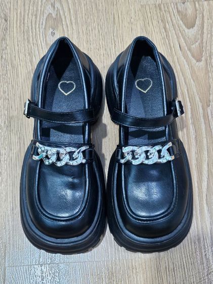อื่นๆ อื่นๆ หนัง PU UK 4.5 | EU 37 1/3 | US 6 ดำ รองเท้า Mary Jane สูง 2 นิ้ว