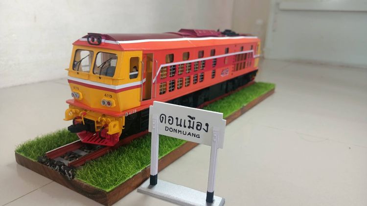โมเดลรถไฟไทย แฮนด์เมดคุณภาพพรีเมียม รูปที่ 10