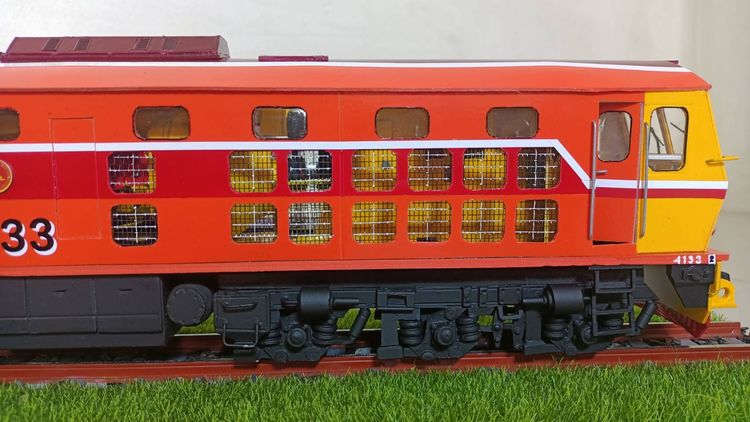 โมเดลรถไฟไทย แฮนด์เมดคุณภาพพรีเมียม รูปที่ 4