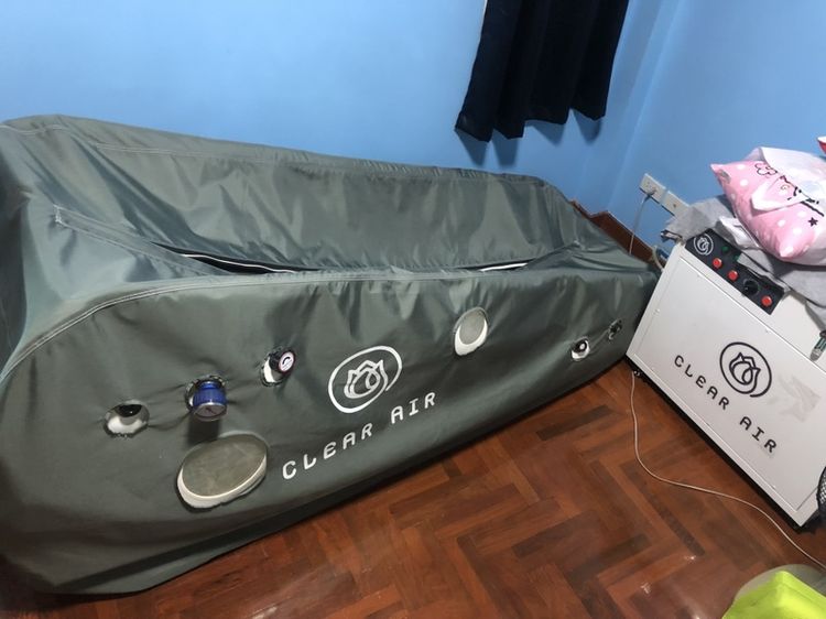 อุปกรณ์เพื่อสุขภาพ ขายห้องออกซิเจนแรงดัน (Hyperbaric Oxygen Chamber) พร้อมเครื่องผลิตออกซิเจน CLEAR AIR