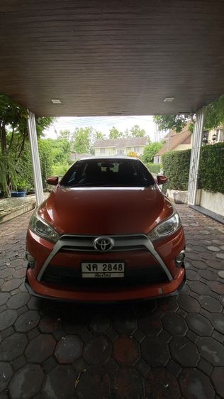 Toyota Yaris 2016 1.2 G เบนซิน เกียร์อัตโนมัติ ส้ม