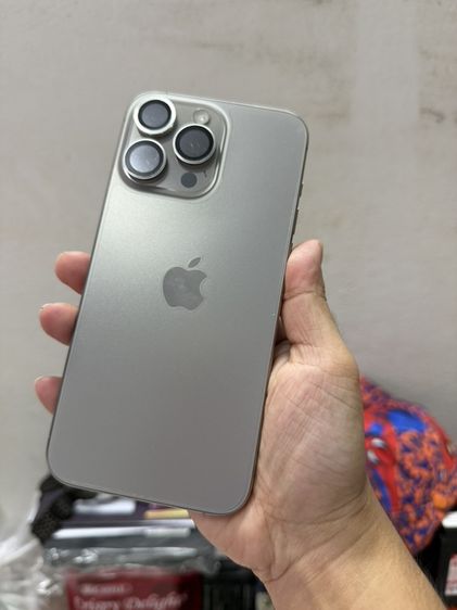 iPhone 15 pro max 256 gb natural titanium สวยครบกล่อง รูปที่ 2