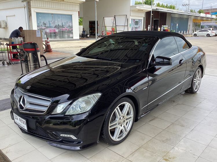 Mercedes-Benz E-Class 2010 E250 CDI Sedan ดีเซล ไม่ติดแก๊ส เกียร์อัตโนมัติ ดำ รูปที่ 3