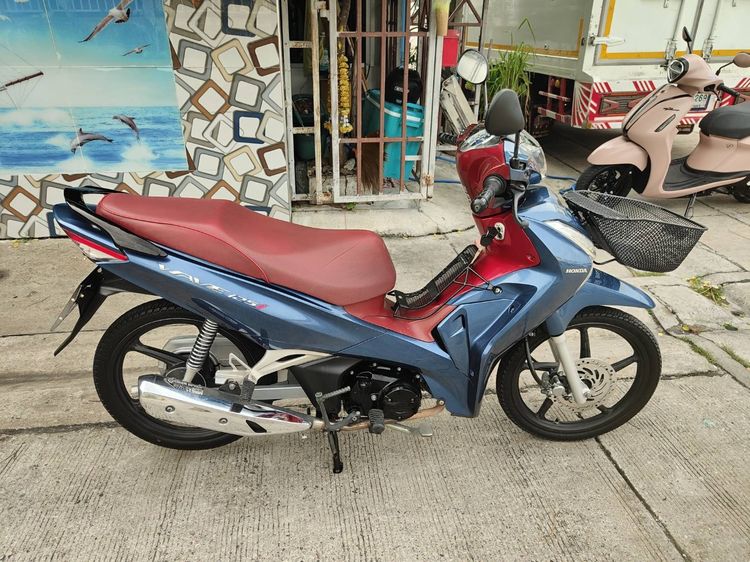 🛵ยังไงก็ขาย WAVE125 i ปี 65 เครื่องดี สีสวย สตาร์ทมือ รถบ้านเดิมๆ เล่มชุดโอนครบ+เปลี่ยนถ่ายน้ำมันเครื่องฟรี ส่งฟรี30 ก.ม รูปที่ 3