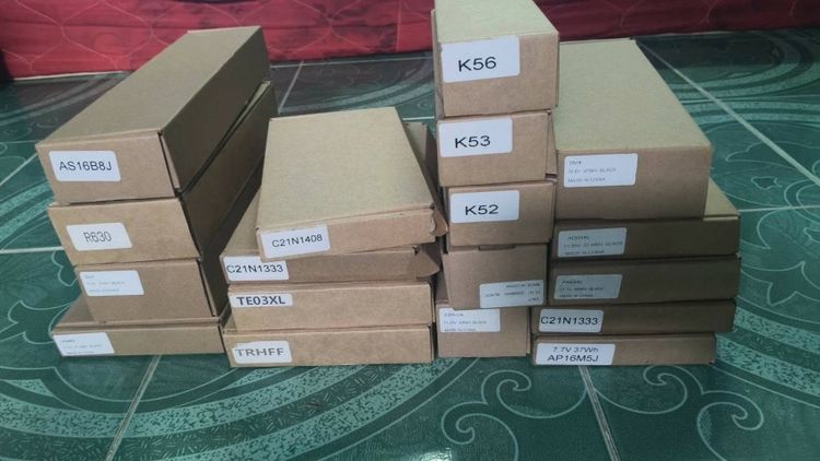 แบตเตอรี่โน้ตบุ๊คของใหม่มือ1 ก้อนละ 400 เหมาลดได้ครับ