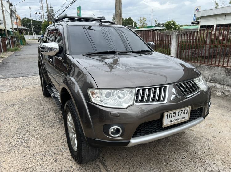 Mitsubishi Pajero Sport 2012 2.5 GT Utility-car ดีเซล ไม่ติดแก๊ส เกียร์อัตโนมัติ น้ำตาล