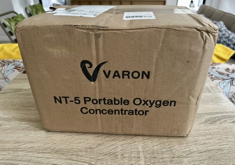 อุปกรณ์เพื่อสุขภาพ เครื่อง Oxygen Varon แบบเคลื่อนที่ (Portable)