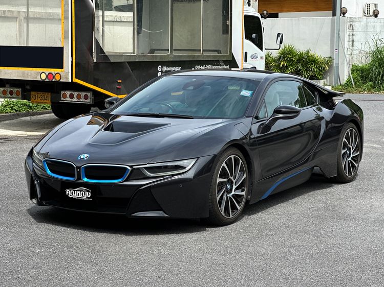 รถ BMW I8 1.5 Hybrid AWD สี ดำ