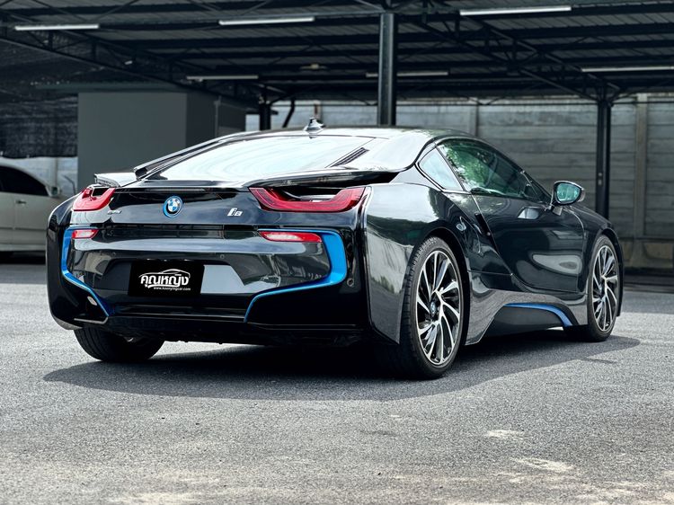 BMW I8 2014 1.5 Hybrid AWD Sedan ปลั๊กอินไฮบริด (PHEV) ไม่ติดแก๊ส เกียร์อัตโนมัติ ดำ รูปที่ 2