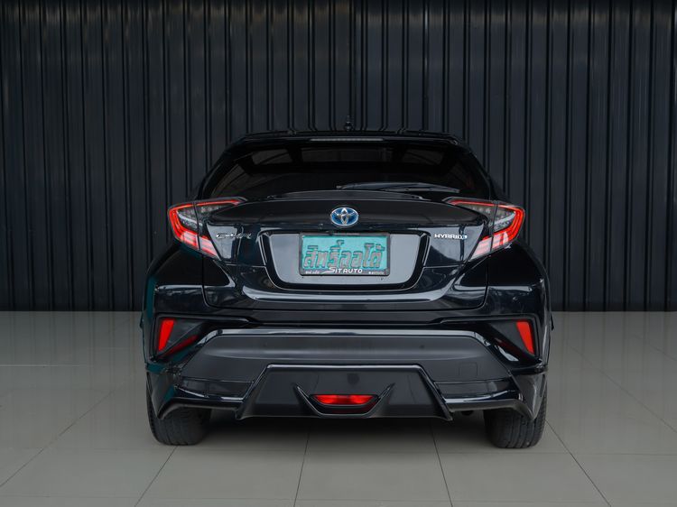 Toyota C-HR 2018 1.8 Hybrid Hi Utility-car ไฮบริด ไม่ติดแก๊ส เกียร์อัตโนมัติ ดำ รูปที่ 3