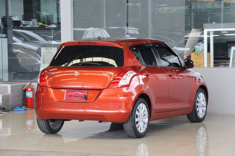 Suzuki Swift 2013 1.2 GLX Sedan เบนซิน ไม่ติดแก๊ส เกียร์อัตโนมัติ ส้ม รูปที่ 2