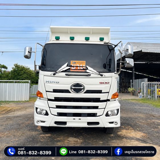  รถสิบล้อดั้มพ์ Hino Victor 380 ปี 66 รูปที่ 2
