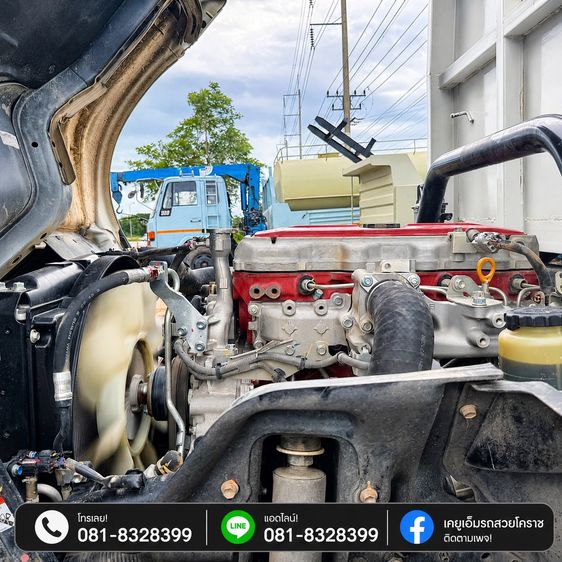  รถหกล้อดั้มพ์ 3 คิว สภาพใหม่เอี่ยม ไมล์น้อยมาก ปี 66 เครื่องยนต์ 150 แรงม้า รูปที่ 16