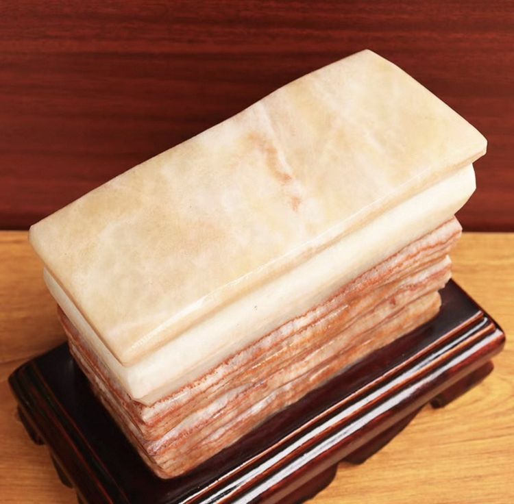 ✨หินหมูสามชั้น (Pork Stone) หรือหินอาเกต รูปที่ 2