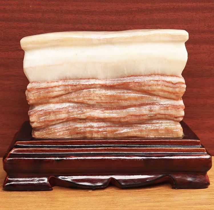 ✨หินหมูสามชั้น (Pork Stone) หรือหินอาเกต รูปที่ 3