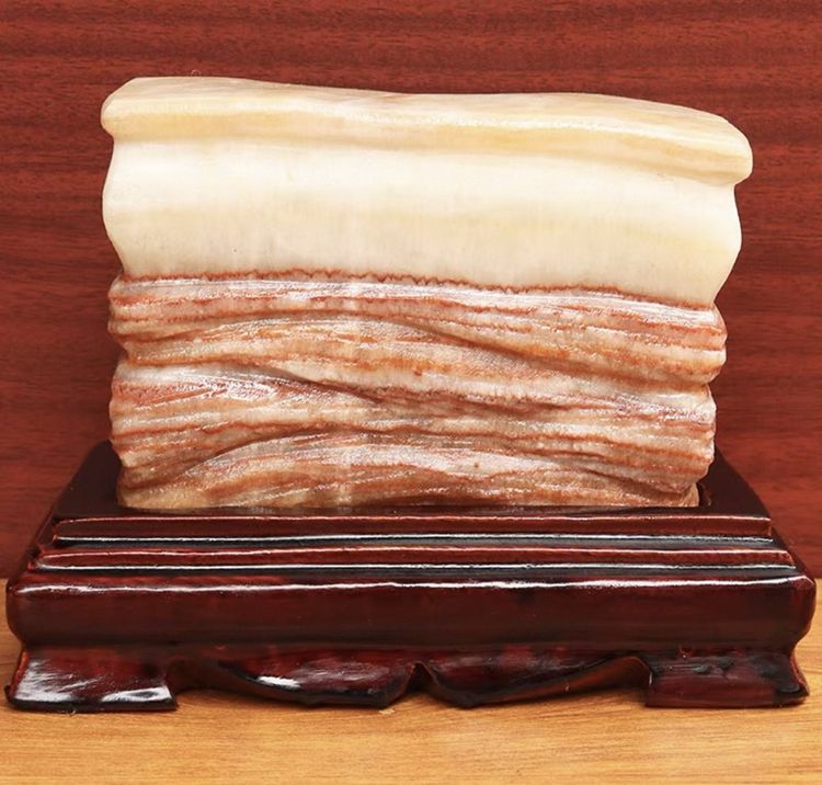 ✨หินหมูสามชั้น (Pork Stone) หรือหินอาเกต